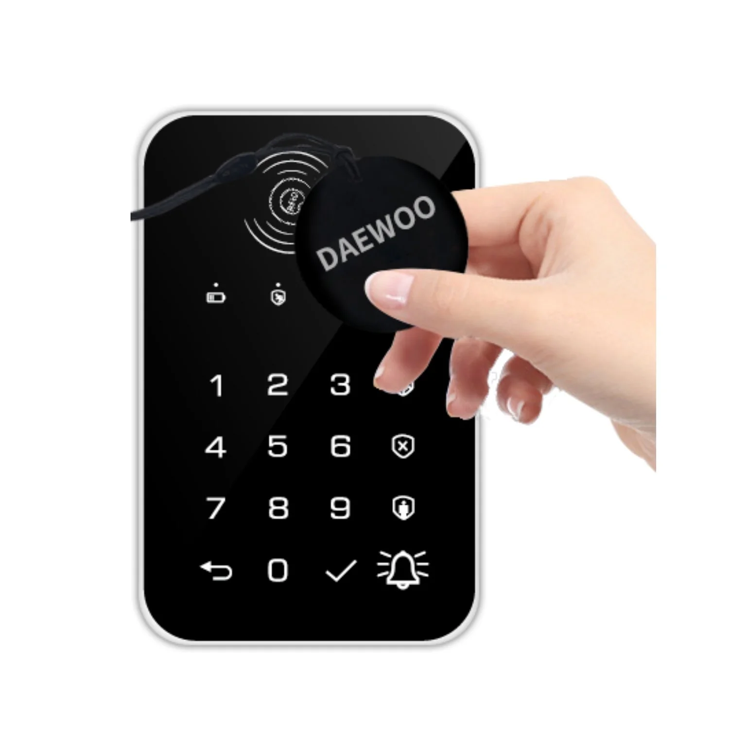 Pack de 2 badges RFID pour clavier WRF301 | Compatible Touch/Vigilia (AM30x) - Image 5